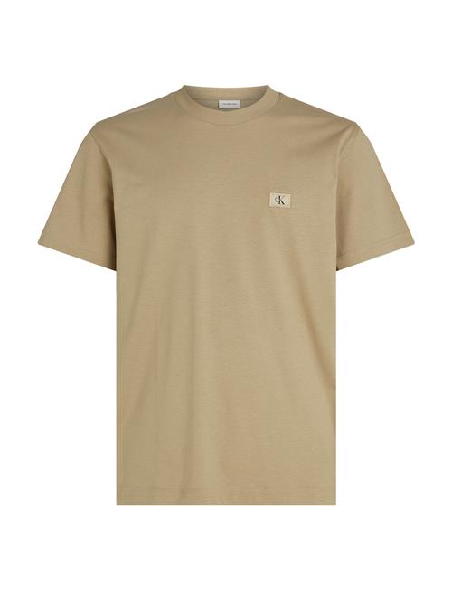 Calvin Klein Jeans Woven Label Regular Tee Calvin Klein Jeans Khaki