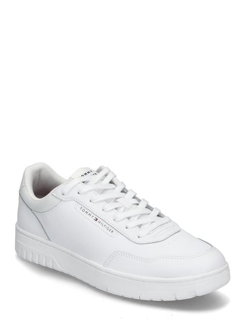 Tommy Hilfiger Th Basket Core Lth Pinperf Tommy Hilfiger White