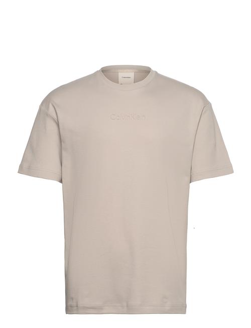 Calvin Klein Tech Interlock T-Shirt Calvin Klein Cream