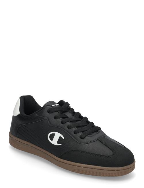 Prestige Mix Material Low Cut Shoe Champion Black