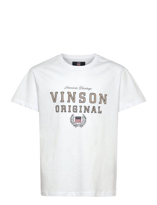 Rylan Reg Cot Vin Jr B Tee VINSON White