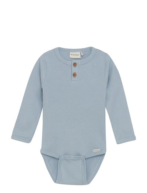 Minymo Body Ls Rib Minymo Blue