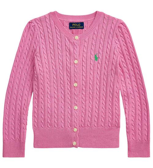 Polo Ralph Lauren Cardigan - Strik - Cable - Pink