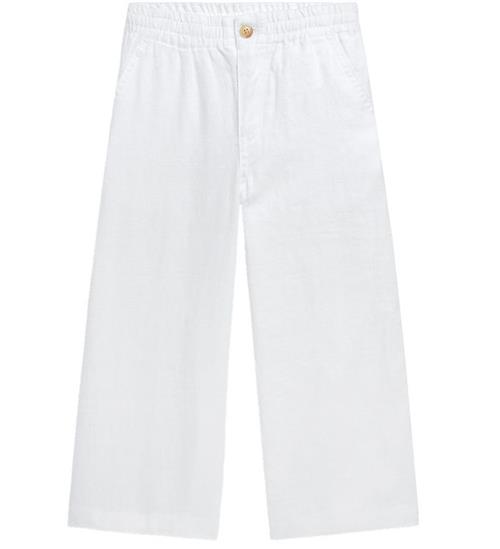 Polo Ralph Lauren Bukser - Wide Leg - Hvid