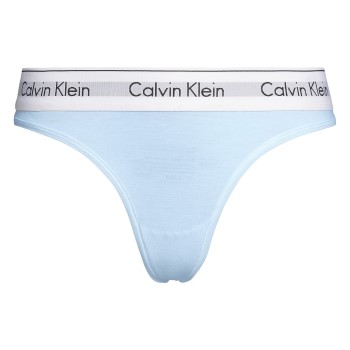 Calvin Klein Trusser Modern Cotton Thong Lyseblå Large Dame