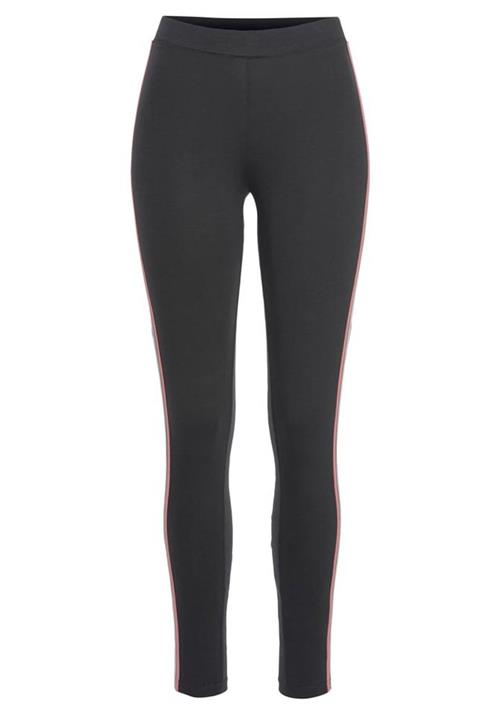 H.I.S Leggings  gammelrosa / sort