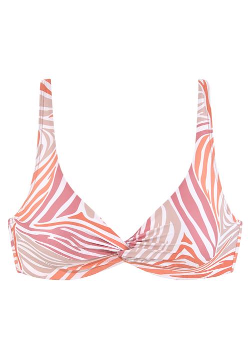 SUNSEEKER Bikinioverdel  lilla / orange / lyserød / hvid