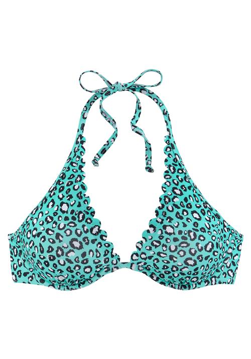 LASCANA Bikinioverdel  mint / sort / hvid