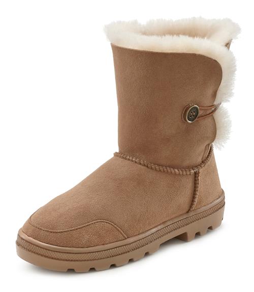 Se LASCANA Boots  beige / camel ved About You