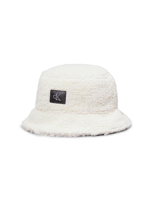 Calvin Klein Jeans Hat  sort / offwhite