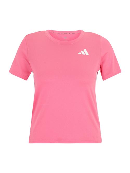 ADIDAS PERFORMANCE Funktionsbluse  pink / hvid