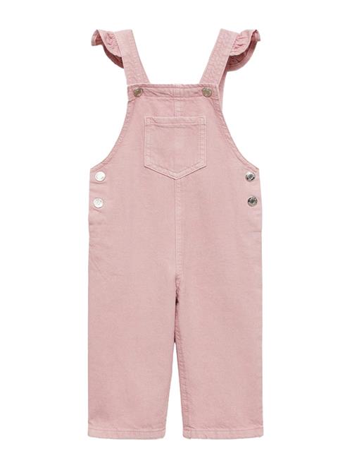 MANGO KIDS Overalls 'DUNGAREES EMILLER'  lyserød