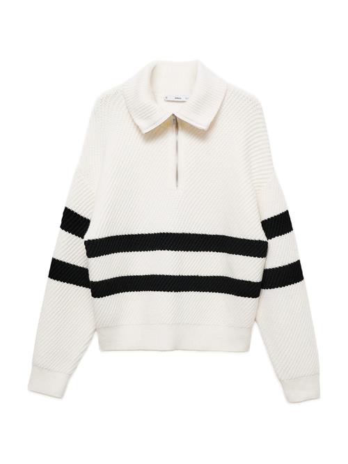 Se MANGO Pullover 'RIZONEO'  ecru / sort ved About You