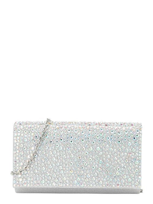 mascara Clutch  lyseblå / lysegrøn / sølv / transparent