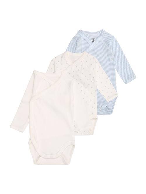 PETIT BATEAU Sparkedragt/Body  himmelblå / grå / hvid