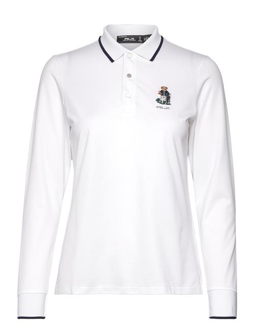 Tailored Fit Polo Bear Jersey Polo Shirt Ralph Lauren Golf White