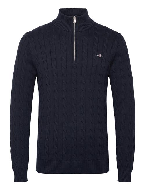 Cotton Cable Half Zip GANT Navy