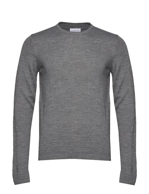 Merino Knit O-Neckmerino Knit O-Neck Lindbergh Grey