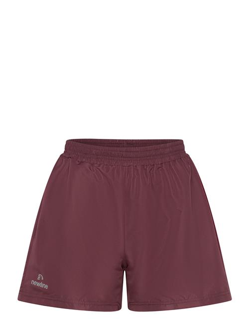 Nwlmax Zip Pocket Shorts W Newline Burgundy