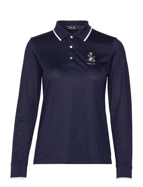 Tailored Fit Polo Bear Jersey Polo Shirt Ralph Lauren Golf Navy