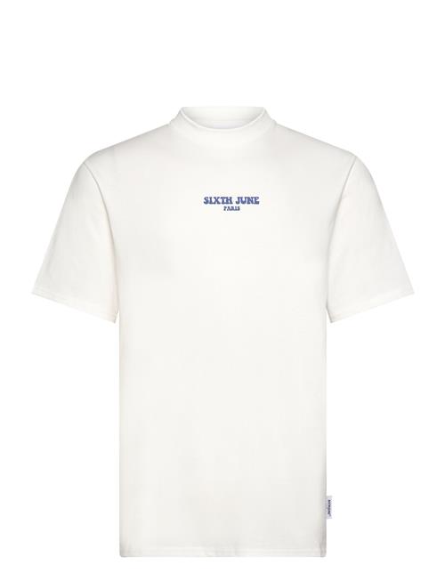 Take The Risk Printed Ss Tshir SIXTH JUNE White