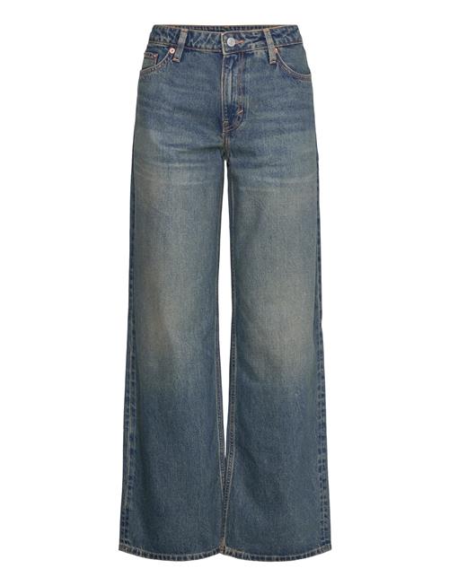 Ample Low Loose Jeans Weekday Blue