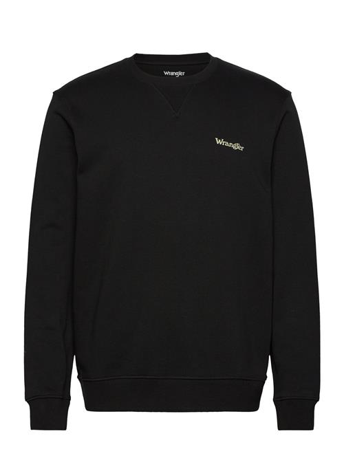 Small Logo Crew Wrangler Black