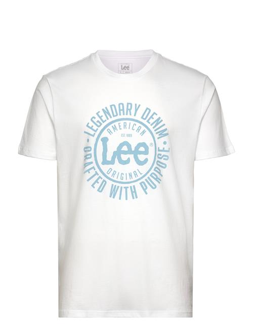 Logo Tee Lee Jeans White