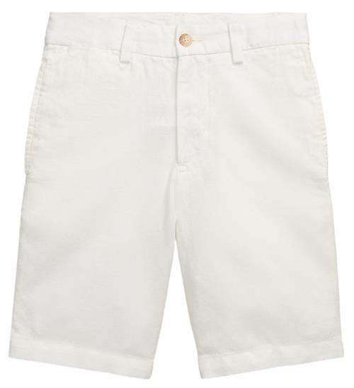 Polo Ralph Lauren Shorts - Hør- Preppy - Hvid