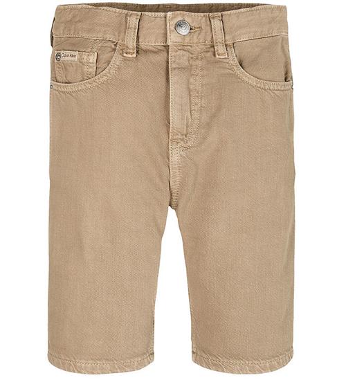 Calvin Klein Shorts - Denim - Travertine Beige