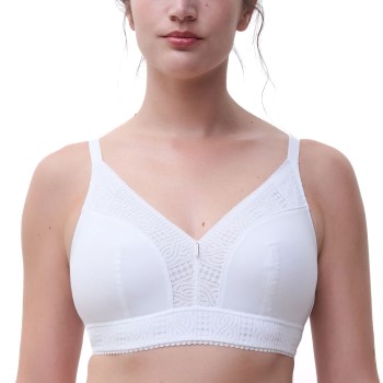 Chantelle Bh EasyFeel Wirefree Support Bra Hvid nylon G 70 Dame