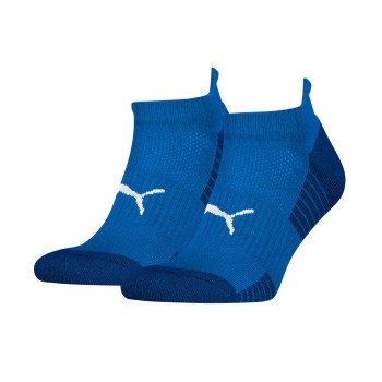 Puma Strømper 2P Sport Cushioned Sneaker Socks Blå Str 39/42