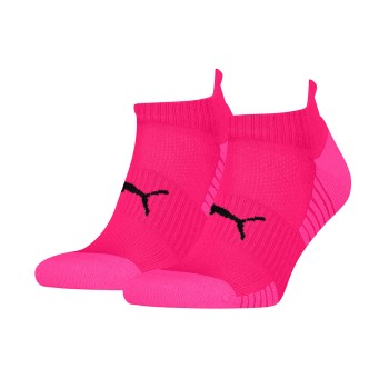 Puma Strømper 2P Sport Cushioned Sneaker Socks Rosa Str 39/42