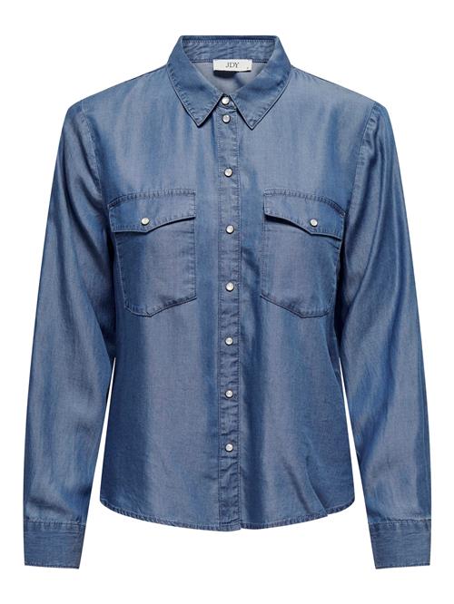 Se JDY Bluse 'JASPER'  blue denim ved About You