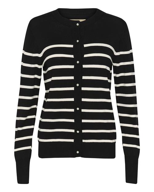 CULTURE Cardigan 'Salto Annemette'  sort / hvid