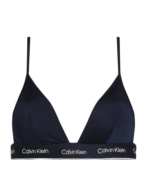 Calvin Klein Swimwear Bikinioverdel 'Meta Legacy'  marin / hvid