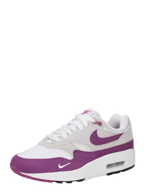 Nike Sportswear Sneaker low 'AIR MAX 1 '87'  lysegrå / lilla / hvid