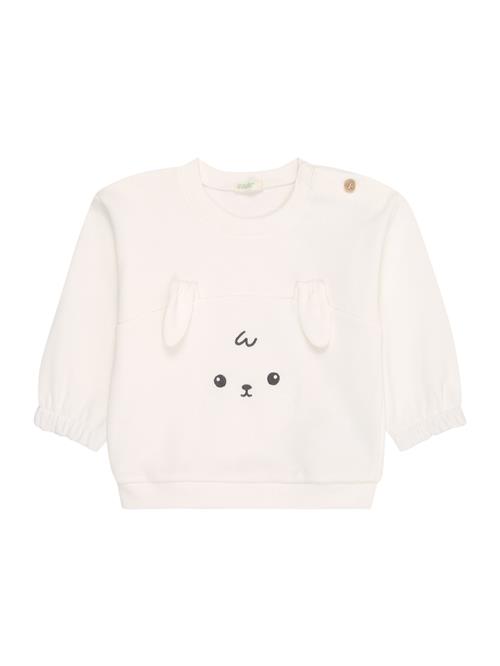 UNITED COLORS OF BENETTON Sweatshirt  sort / offwhite