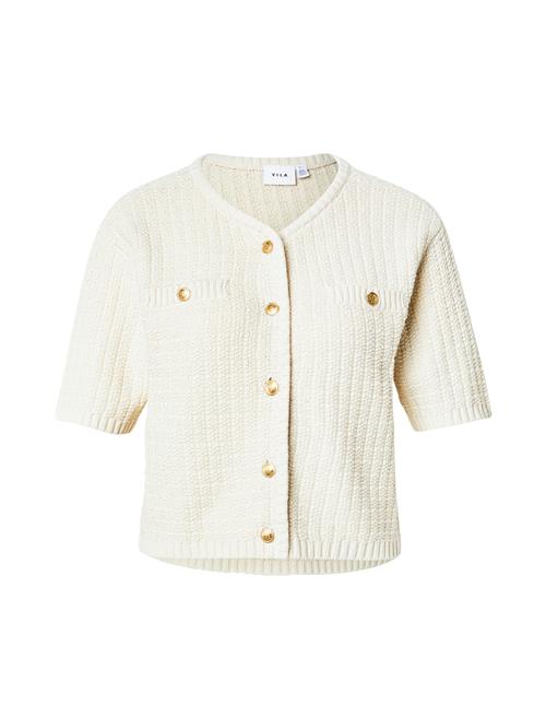 VILA Cardigan 'VITUT'  creme / guld