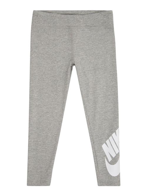 Nike Sportswear Leggings 'CLUB'  grå / hvid