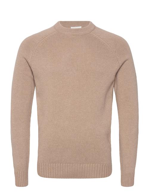 Bs Caspian Regular Fit Knitwear Bruun & Stengade Beige