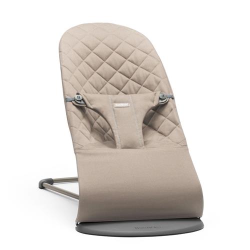 BabyBjörn Bliss Bouncer Woven Sand Grey | Beige | 0-3