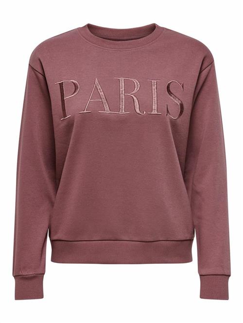 JDY Sweatshirt 'JDYPARIS'  mørk pink