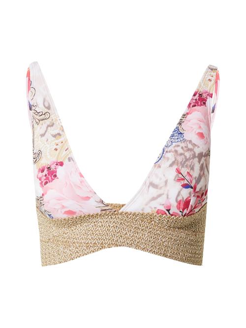 Se River Island Bikinioverdel  beige / lyseblå / pink / hvid ved About You