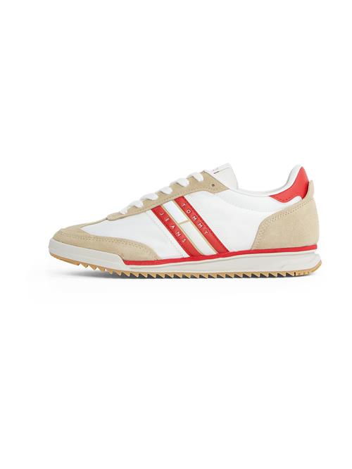 Se Tommy Jeans Sneaker low  mørkebeige / rød / hvid ved About You