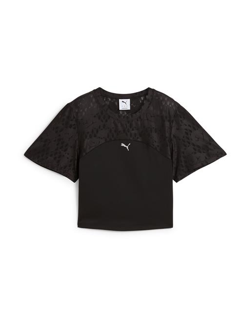 PUMA Funktionsbluse  sort