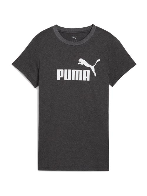 PUMA Shirts 'Ess No. 1'  antracit / hvid