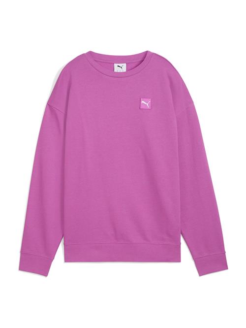 PUMA Sweatshirt 'Ess Elevated'  lysviolet / hvid