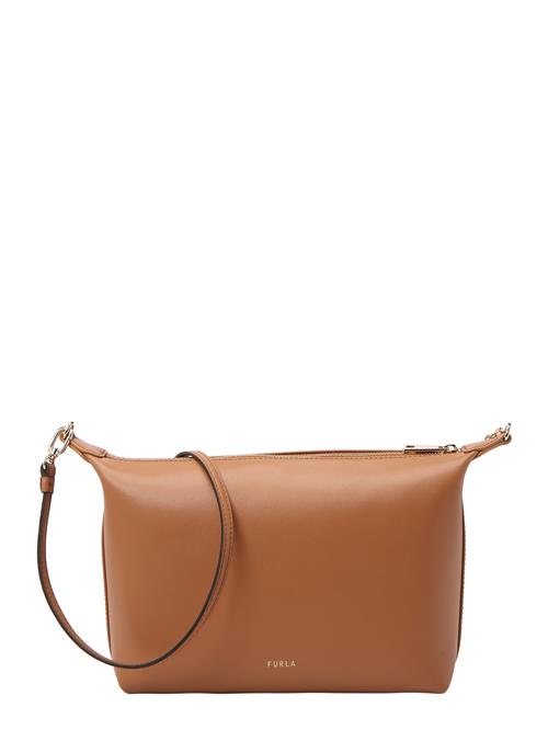 FURLA Skuldertaske 'NUVOLA'  cognac