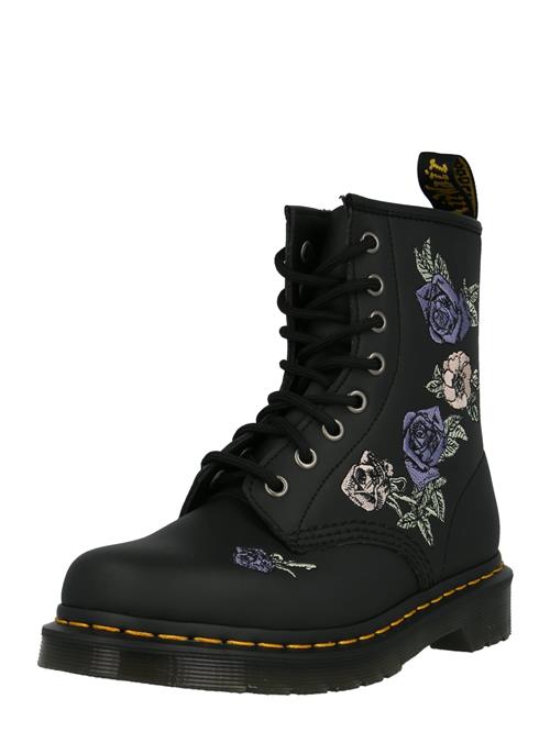 Dr. Martens Snørestøvletter '1460 Vonda'  grøn / violetblå / lyserød / sort